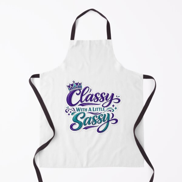 Item preview, Classy with a Little Bit of Sassy Sticker | Boss Energy | Fun Stickers designed and sold by sassyinspo.