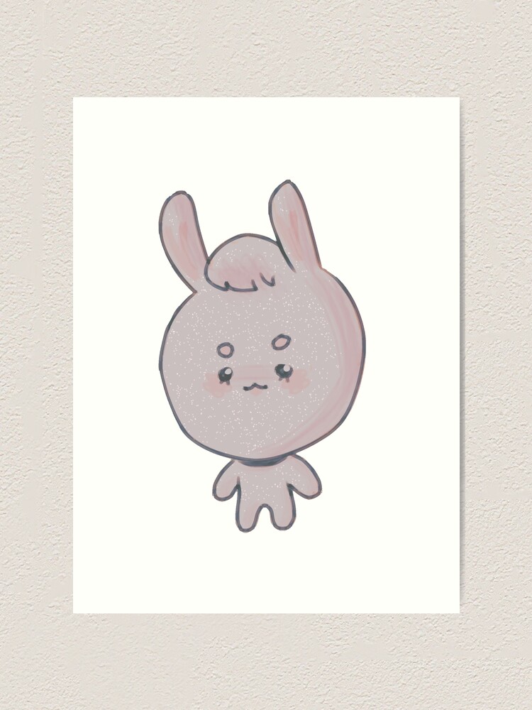 Impression Artistique Grosse Tete De Cul Petit Corps De Cul Par Dejatoy Redbubble