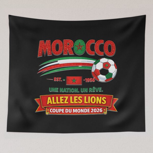 Item preview, Morocco Soccer Supporter 2026 Championship designed and sold by Tsugraf Designs.