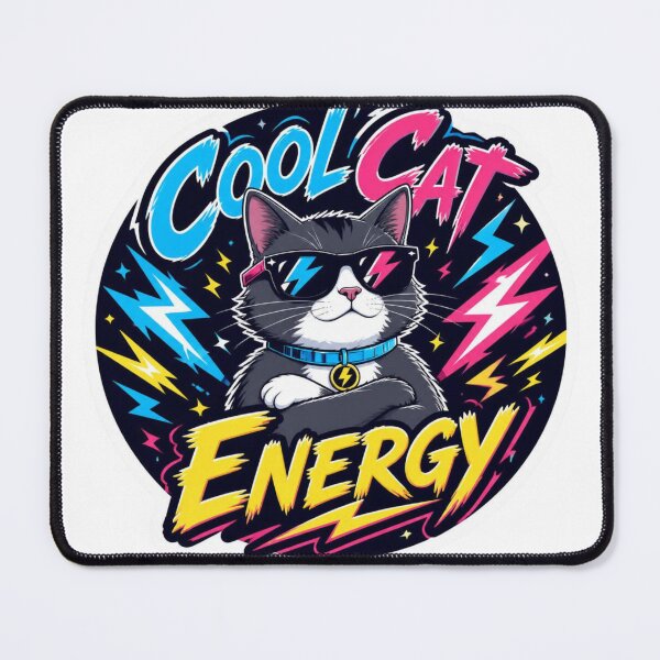 Item preview, Cool cat with a lot of energy designed and sold by JC Art Creations.
