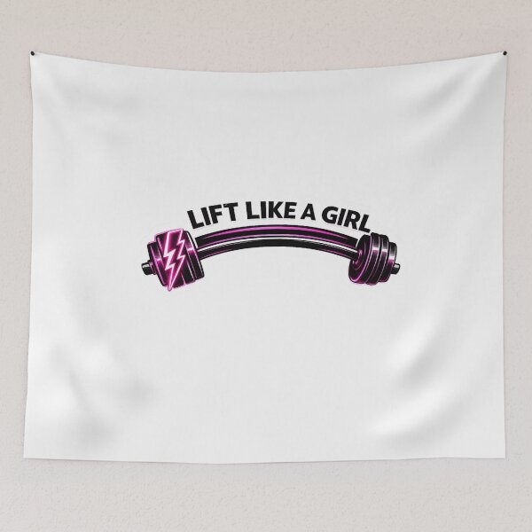 Item preview, Lift Like A Girl - Funny Female Fitness Weightlifting designed and sold by Digistore1221.