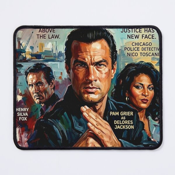 Item preview, Justice Has a New Face – Above the Law Fine Art Print designed and sold by Art's Diner.