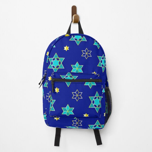 Item preview, Hanukkah Jewish Star in Blue Contemporary Pattern designed and sold by DEC02.