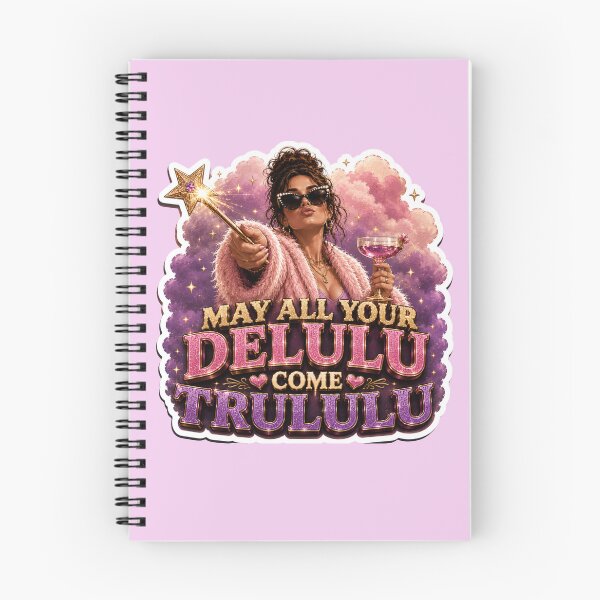 Item preview, May All Your Delulu Come Trululu Sticker designed and sold by Abundance Activation 11.11.