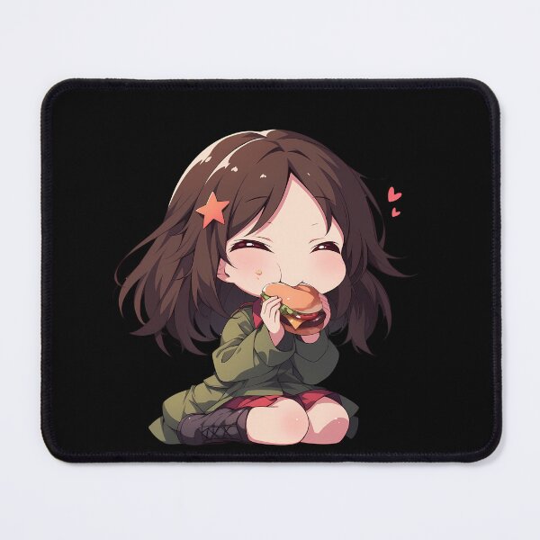 Item preview, Und Nonna Girls Und Panzer Chibi Kawaii Burger Anime Girl Calm Charming Mood designed and sold by earlobejerk.