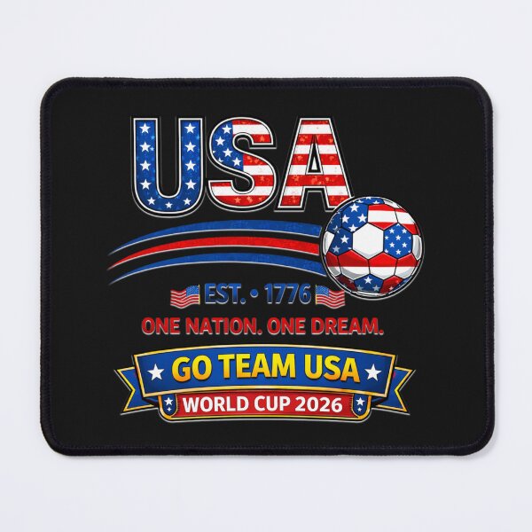 Item preview, USA Soccer Supporter 2026 Competition Fan designed and sold by Tsugraf Designs.