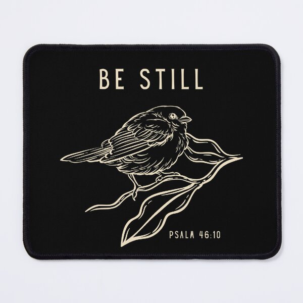 Item preview, Be Still Psalm 46:10 Bird Illustration | Christian Faith T-Shirt designed and sold by Stillpath Co..