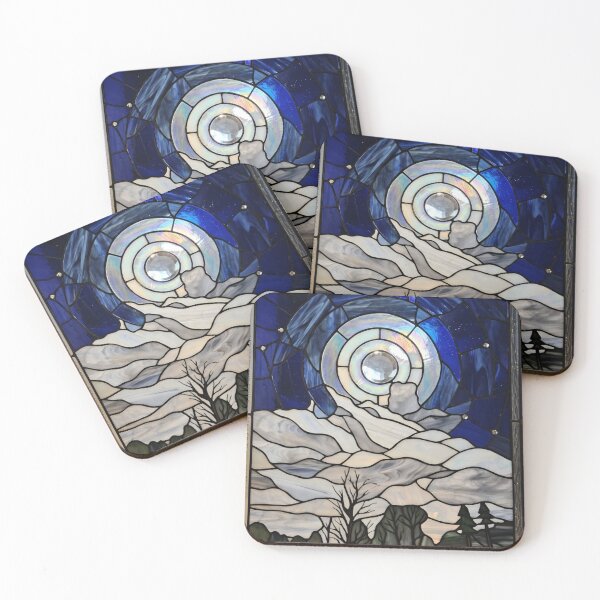 Item preview, Moonlight in the Woods designed and sold by Threadedresin.