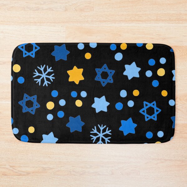 Item preview, Hanukkah Star Of David Blue Gold-Hues Pattern designed and sold by DEC02.