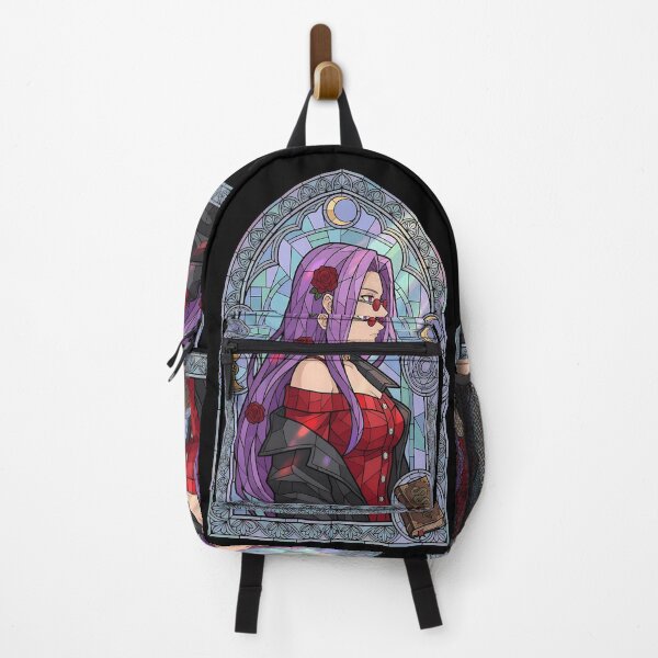 Item preview, Rider Fate Stay Night Rose Mystic Stained Glass Portrait designed and sold by mildaclairmo.