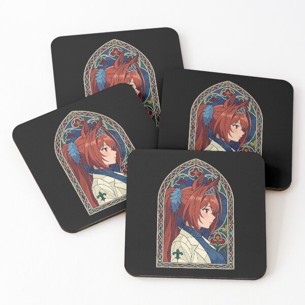 Item preview, Daiwa Scarlet Uma Musume Noble Stained Glass Portrait designed and sold by mildaclairmo.