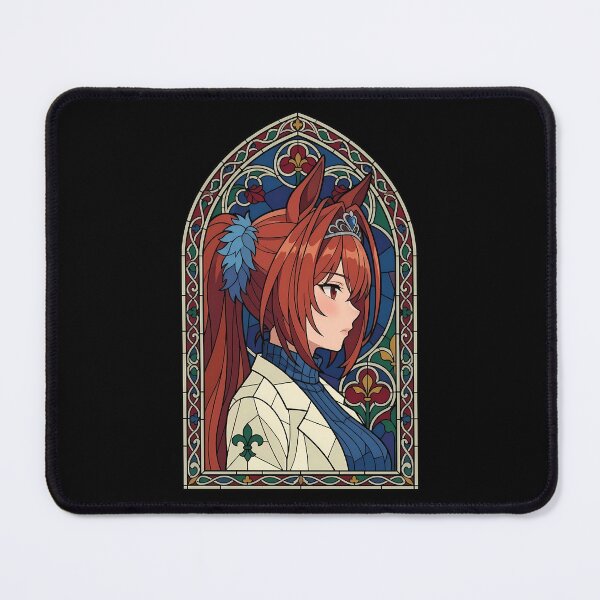 Item preview, Daiwa Scarlet Uma Musume Noble Stained Glass Portrait designed and sold by mildaclairmo.