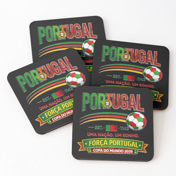 Item preview, Portugal Soccer Supporter Est 1143 designed and sold by Tsugraf Designs.