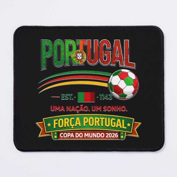 Item preview, Portugal Soccer Supporter Est 1143 designed and sold by Tsugraf Designs.
