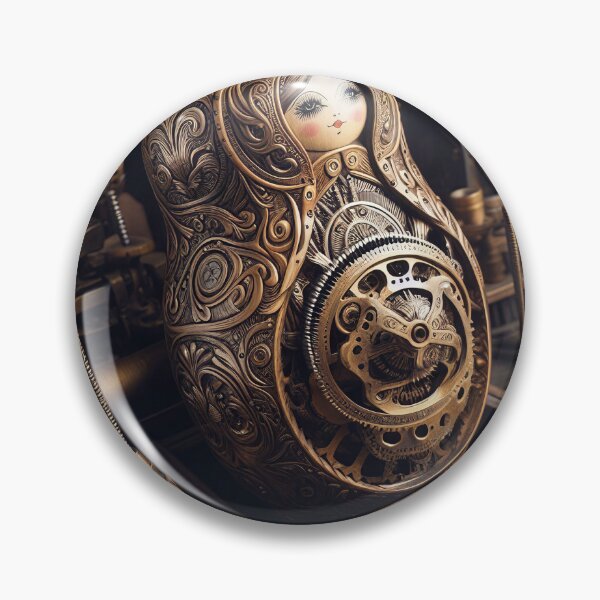 Item preview, SteamPunk Matryoshka Doll #1 designed and sold by DroneWorks Creative.