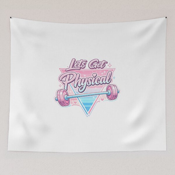 Item preview, Let's Get Physical - Retro 80s Gym Workout designed and sold by Digistore1221.