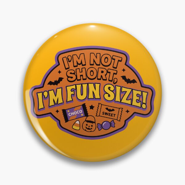 Item preview, Im Not Short Im Fun Size Funny Halloween Orange Candy T-Shirt designed and sold by ShirtRemarks.