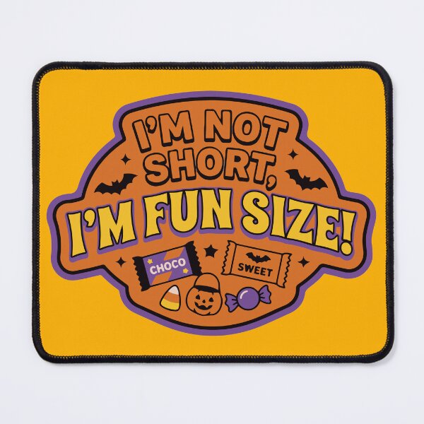 Item preview, Im Not Short Im Fun Size Funny Halloween Orange Candy T-Shirt designed and sold by ShirtRemarks.