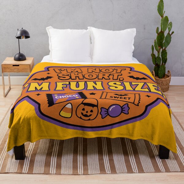 Item preview, Im Not Short Im Fun Size Funny Halloween Orange Candy T-Shirt designed and sold by ShirtRemarks.