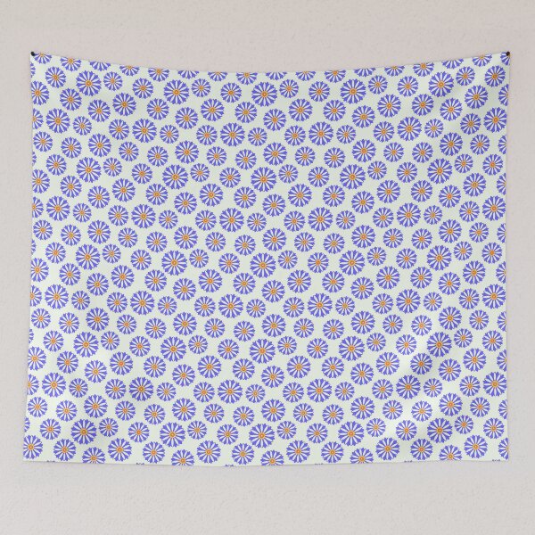 Item preview, March 5th Birth Flower Cornflower Pattern designed and sold by birthflower.