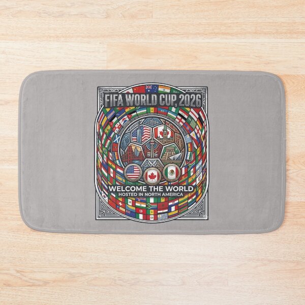 Item preview, FIFA World Cup 2026 T-Shirt - Welcome The World | Limited Edition Fan Graphic Tee designed and sold by NinaCreator.