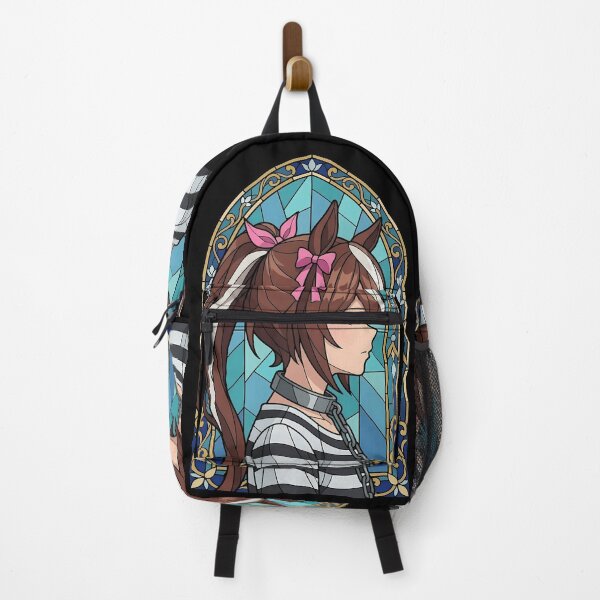 Item preview, Tokai Teio Uma Musume Captive Blue Stained Glass designed and sold by mildaclairmo.