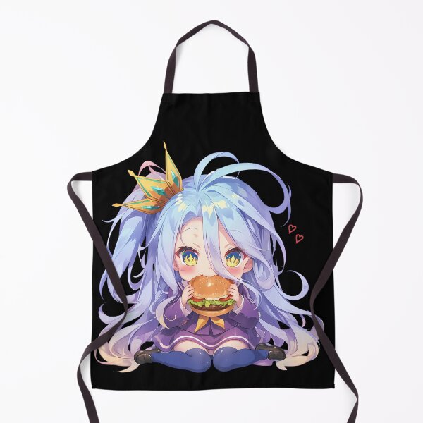 Item preview, Shiro No Game No Life Anime Girl Kawaii Chibi Burger Pastel Fantasy designed and sold by earlobejerk.