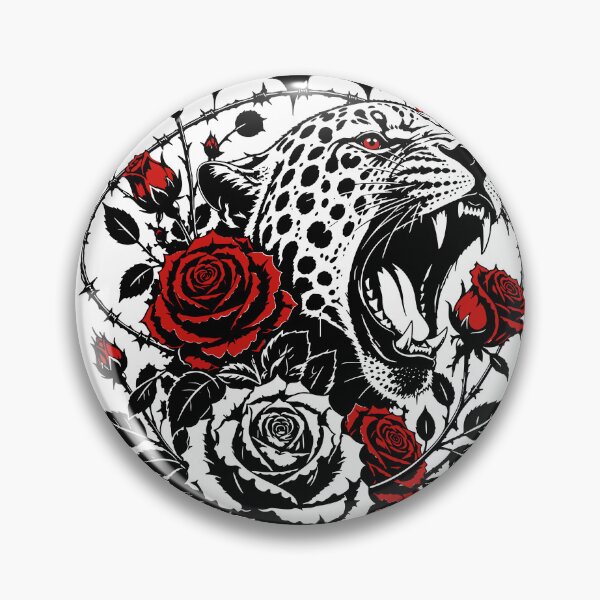 Item preview, Untamed Red Rose Dark Streetwear Art designed and sold by Looming Lines.