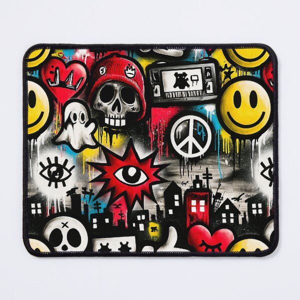 Item preview, Crazy Graffiti Pattern 19 designed and sold by Gypsykiss.