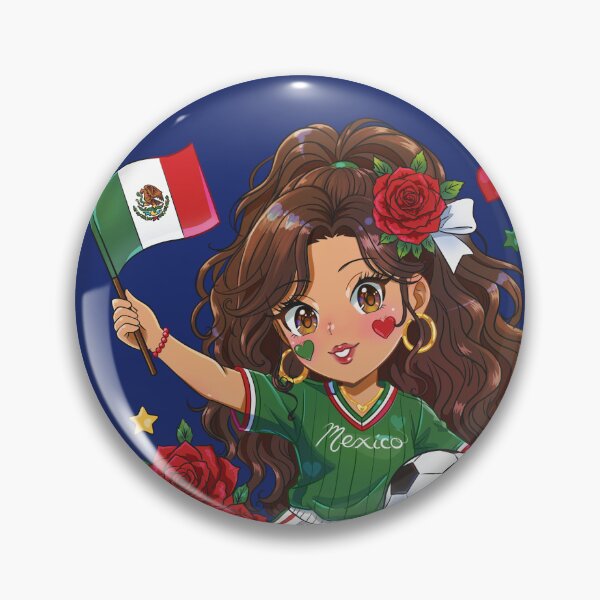 Item preview, Mexican Soccer Girl designed and sold by MarielaArtShop.