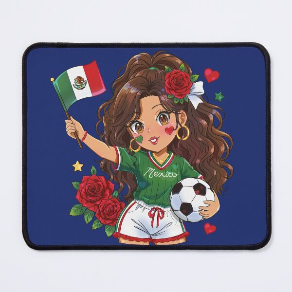 Item preview, Mexican Soccer Girl designed and sold by MarielaArtShop.