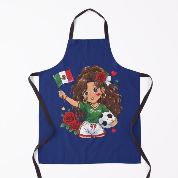 Item preview, Mexican Soccer Girl designed and sold by MarielaArtShop.