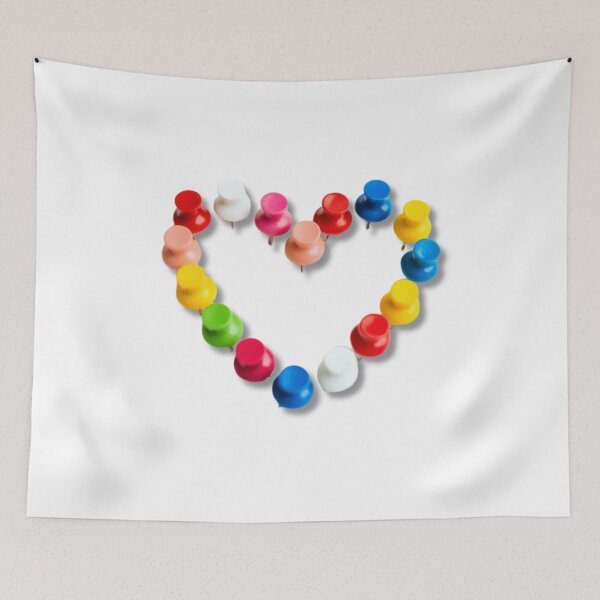 Item preview, Cute Push Pin Heart Aesthetic Design designed and sold by shaescreations1.