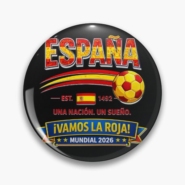 Item preview, España Soccer Supporter Graphic Est 1492 designed and sold by Tsugraf Designs.