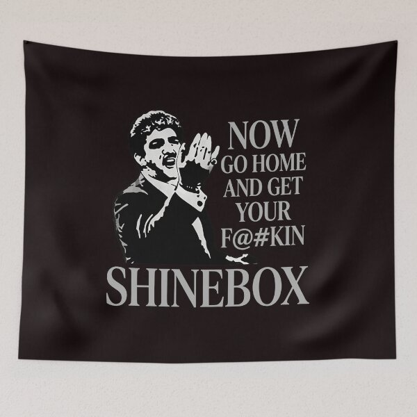 Item preview, Man Shouting Get Your Shinebox  designed and sold by SATA-9TALA.