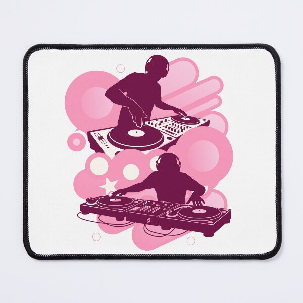 Item preview, Frutiger Metro silhouette DJ - PINK Speakers - 2000 nostalgiacore and webcore music vectors designed and sold by Pics'Elle Creations.