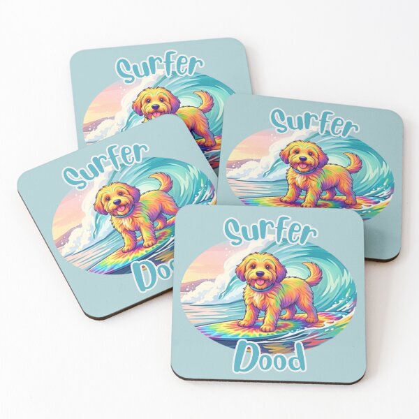 Item preview, Surfer Dood Dooley (oval) designed and sold by Doodles Down South.