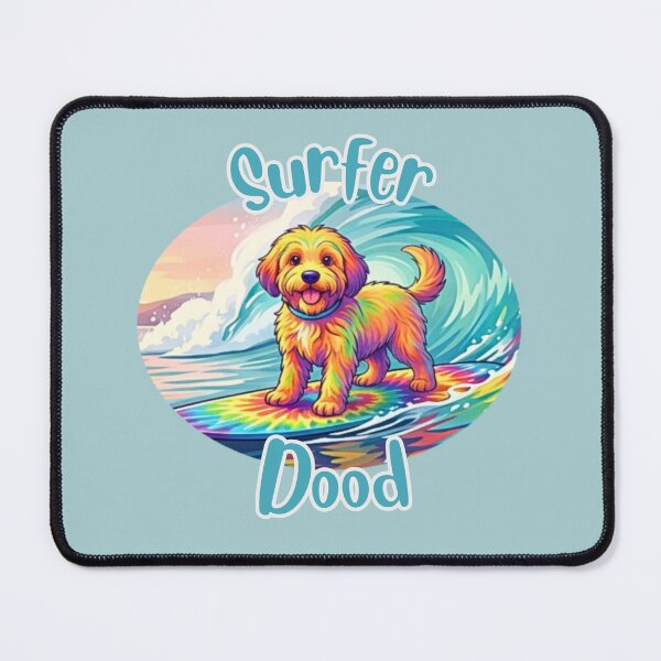 Item preview, Surfer Dood Dooley (oval) designed and sold by Doodles Down South.