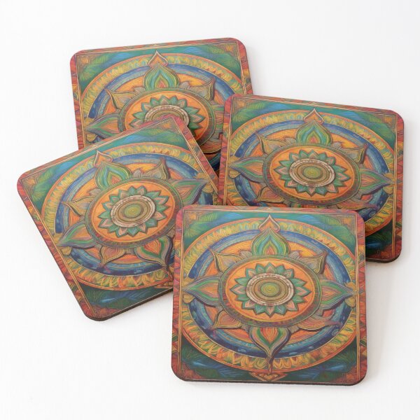 Item preview, Chromatic Mandala Bloom designed and sold by zoliartdesign.