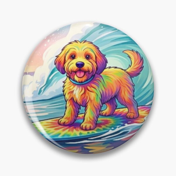 Item preview, Surfer Dood Dooley (oval graphic) designed and sold by Doodles Down South.