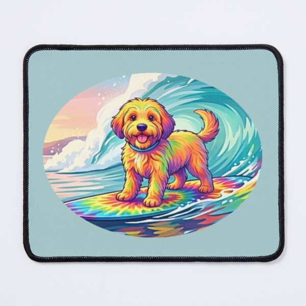 Item preview, Surfer Dood Dooley (oval graphic) designed and sold by Doodles Down South.