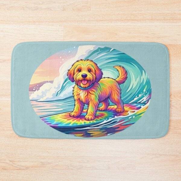 Item preview, Surfer Dood Dooley (oval graphic) designed and sold by Doodles Down South.