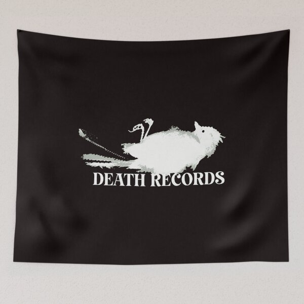 Item preview, Bird Skeleton Death Label  designed and sold by BLACK-omerta.