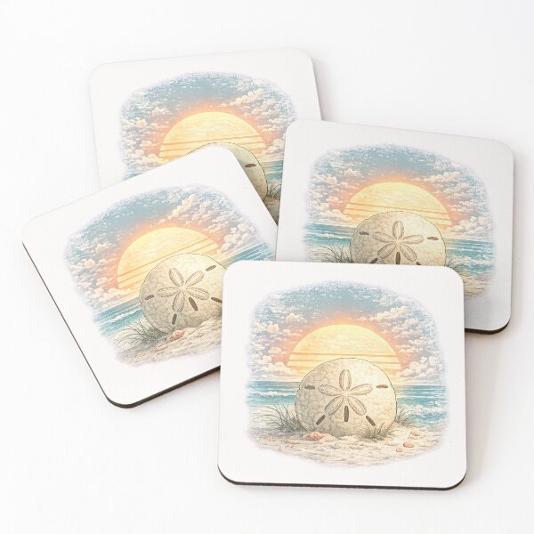 Item preview, Vintage Florida Tropical Sand Dollar Paradise designed and sold by piketo.