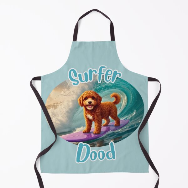 Item preview, Surfer Dood River (oval) designed and sold by Doodles Down South.