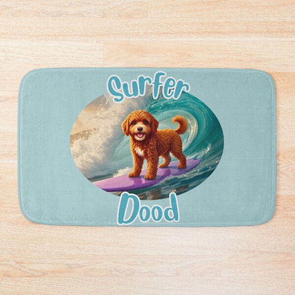 Item preview, Surfer Dood River (oval) designed and sold by Doodles Down South.