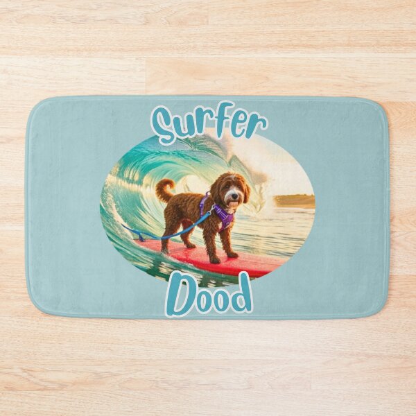 Item preview, Surfer Dood Leo (oval) designed and sold by Doodles Down South.