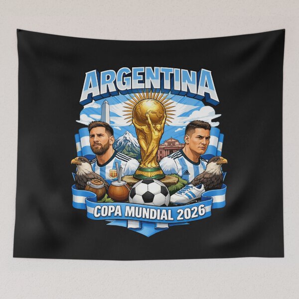 Item preview, Argentina Soccer Champions Supporters Graphic designed and sold by Tsugraf Designs.