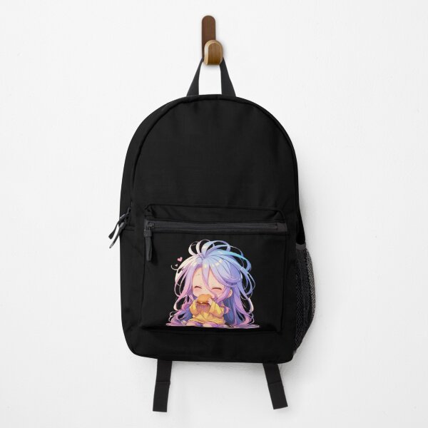 Item preview, Stephanie Dola No Game No Life Anime Girl Kawaii Chibi Burger Joyful Colorful designed and sold by earlobejerk.