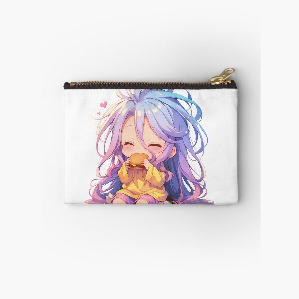 Item preview, Stephanie Dola No Game No Life Anime Girl Kawaii Chibi Burger Joyful Colorful designed and sold by earlobejerk.